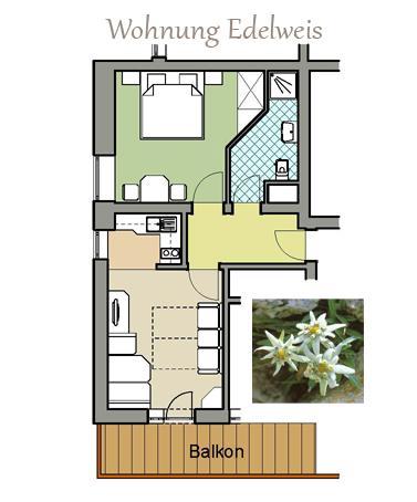 Urblhof Apartment Лойташ Стая снимка