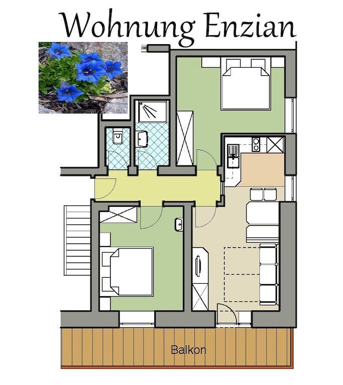 Urblhof Apartment Лойташ Стая снимка